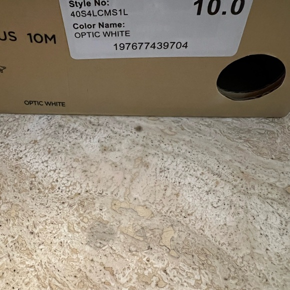 Michael Kors Optic White Sandals with Kitten Heels - Picture 5 of 6